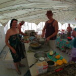 Heebee Camp Kitchen at Burning Man 