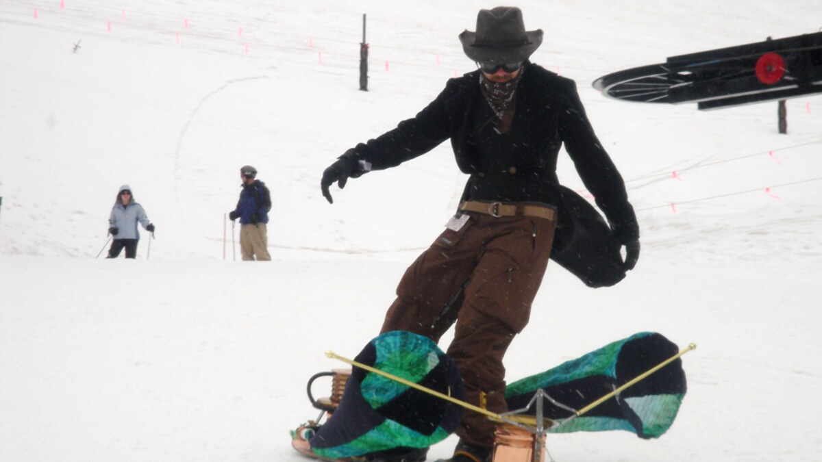 Steampunk Snowboard gallery image